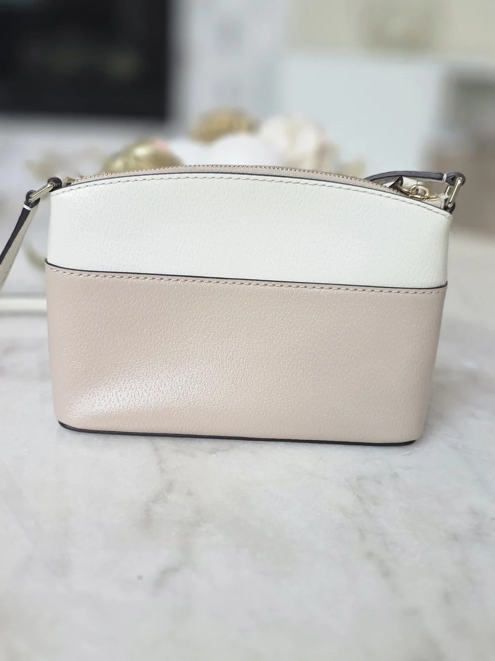 Kate Spade New York Grove Street Millie Colorblock Crossbody Cream Tan
